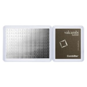 Silver Valcambi CombiBar front
